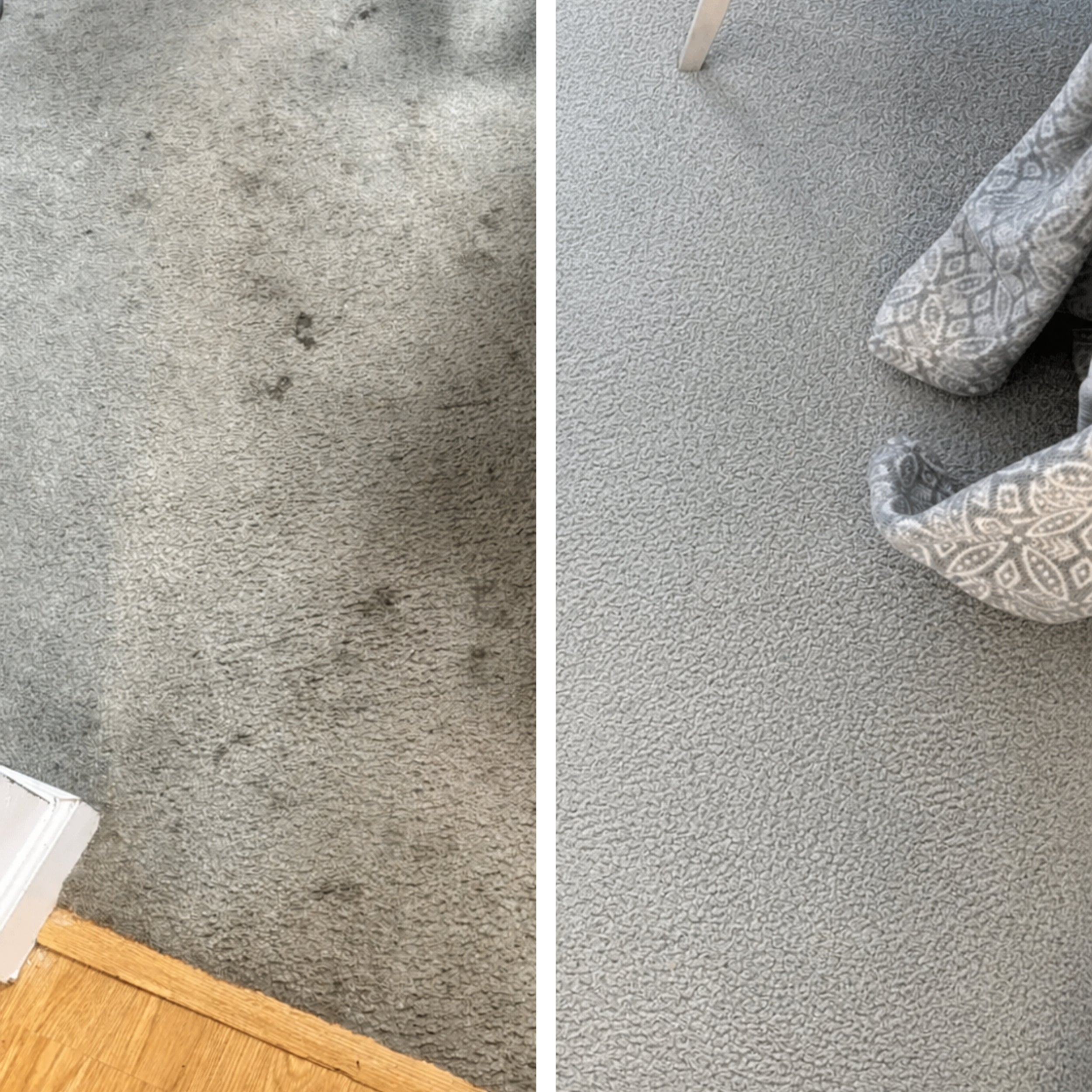 Dype flekker og mørke smussområder løsnes og forsvinner effektivt