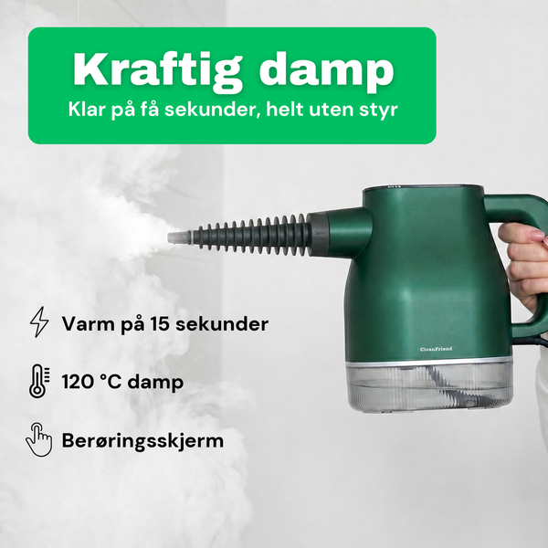 NO: CleanFriend PureSteam™ damprenser 1