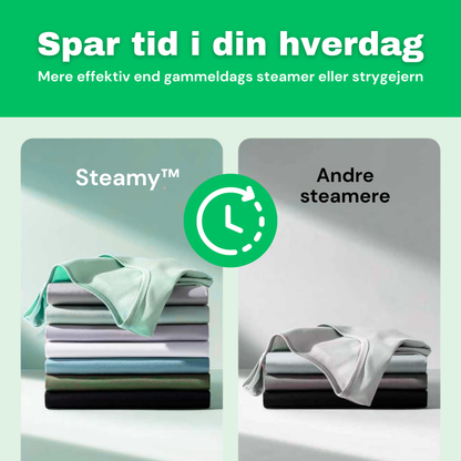 CleanFriend Steamy™ tøjdamper – damper kjole glat