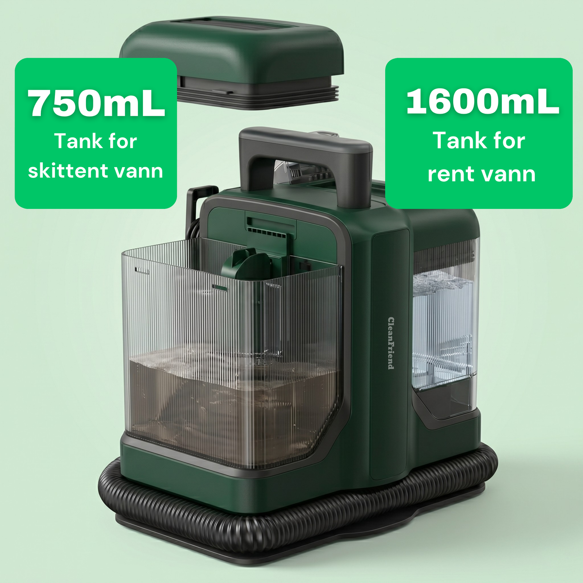NO: CleanFriend SpotCleaner™ tepperenser 3