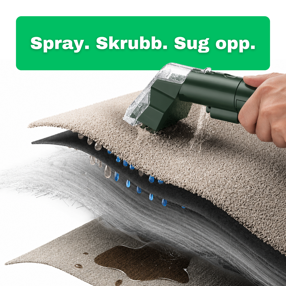NO: CleanFriend SpotCleaner™ tepperenser 4