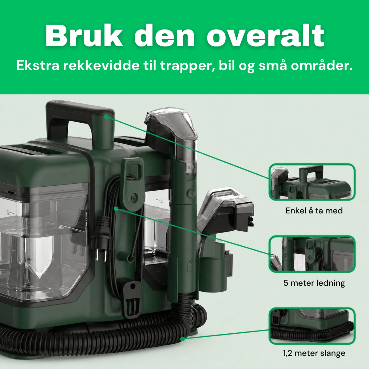 NO: CleanFriend SpotCleaner™ tepperenser 6