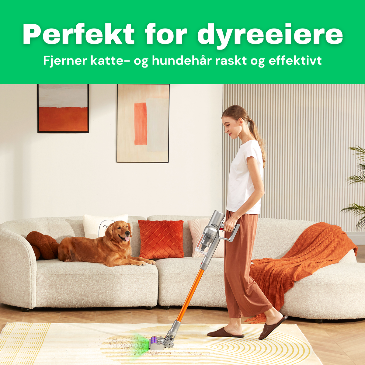 NO: CleanFriend Absolute™ trådløs støvsuger 4